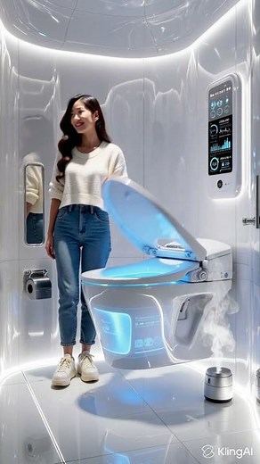 The Futuristic Smart Toilet of 2050 — You Won’t Believe the Features!