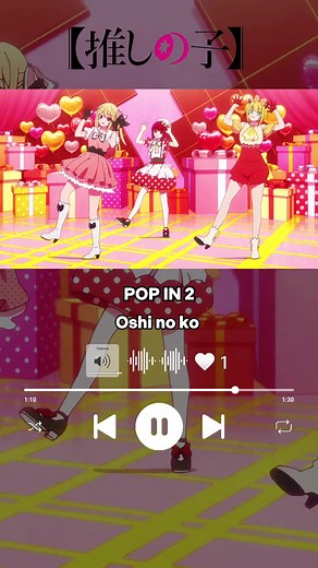 Oshi no ko POP IN 2 - Bkomachi Opening | Anime Idol Otaku