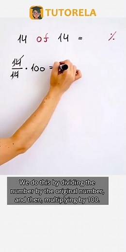 Fraction to Percentage Conversion: 14/14 Explained #Math #Percentage