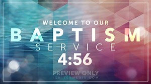 Baptism Service - Countdowns 5-Minute