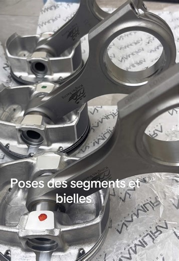 Installation des segments sur Seadoo Rotax 1503