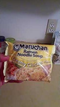 Maruchan Creamy Chicken Ramen Noodles Review