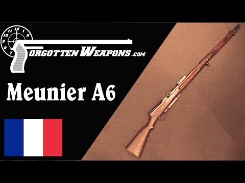 Meunier A6: France's First Semiauto Battle Rifle