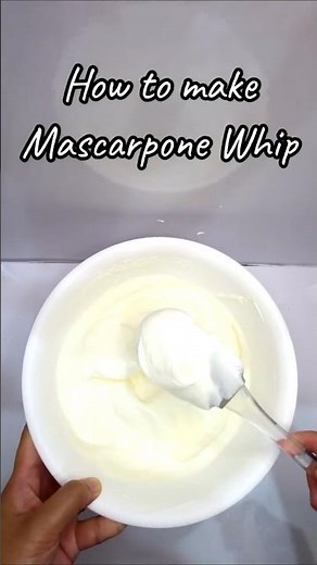 Mascarpone Whipped Cream