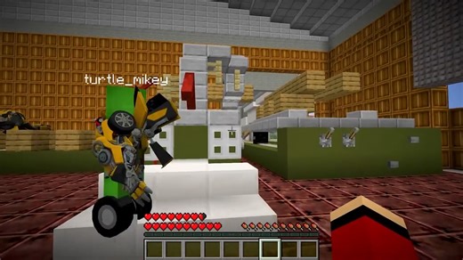 78K views · 1.3K reactions | JJ and Mikey TRANSFORMERS Evolution Life Cycle Battle in Minecraft Maizen | Creeper Creations | Facebook