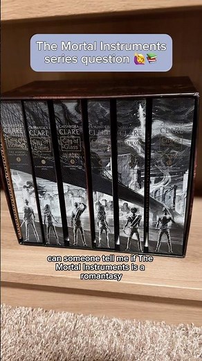 The Mortal Instruments series by Cassandra Clare 🙋‍♀️ #shadowhunters