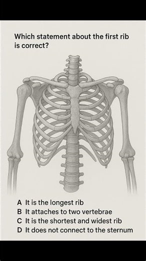 Question# rib#anatomy # bone