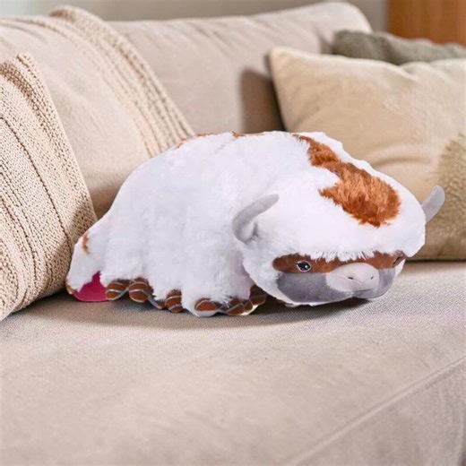 Appa Plush Toy, Avatar Anime Stuffed Animal, Soft Fleece Companion Pillow - Etsy