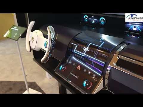 Samsung Display Shows Automotive Displays at CES 2025