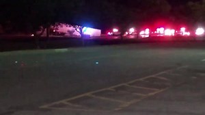 ‪Video from the moment when the driver of a tractor trailer was stopped outside of a Mobile station in Geneseo. The driver was killed at the scene. No officers were injured during a chase which spanned three counties and lasted over an hour.‬ (Erika Bartolini O'Brien video) | Livingston County News