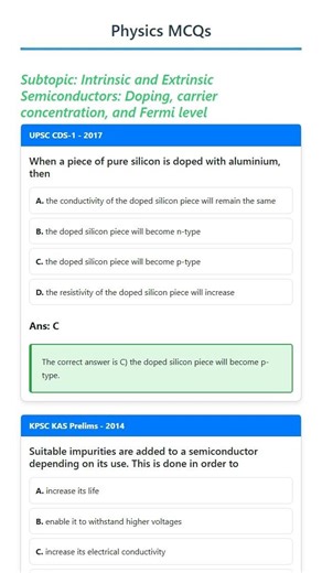 Intrinsic and Extrinsic Semiconductors: Doping, carrier concentration, and Fermi level