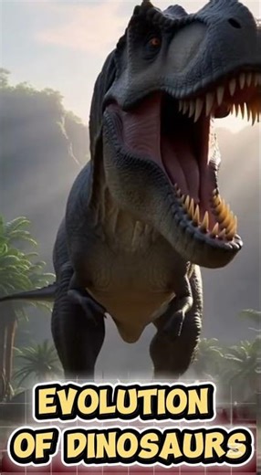 DINOSAURS evolution #shorts #dinosaur #viral