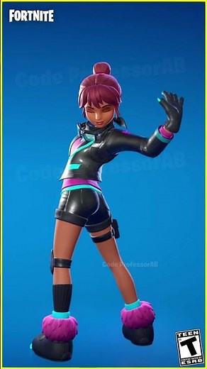 Fortnite Do Your Own Thing Emote K1ttyW1ns Skin 🍑😜😍 C7S4 BattlePass Girl 😱🔥