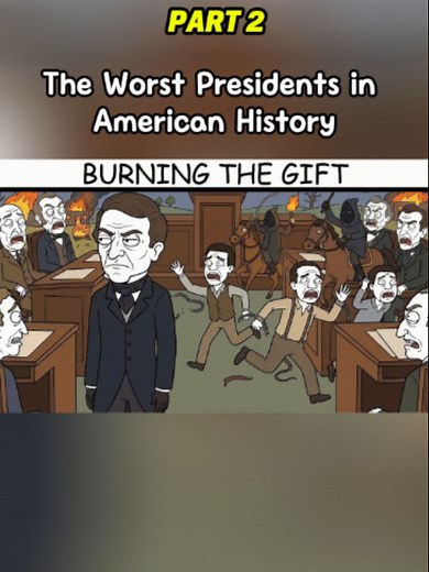 The Worst Presidents in American History🇺🇸. Part 2 #uspresident #americanhistory #DidYouKnow