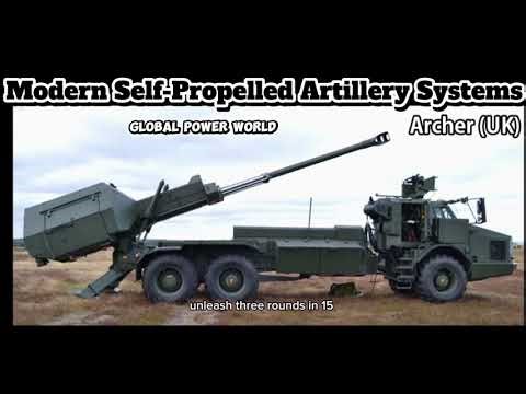 Top European Artillery Systems 2025: Archer vs RCH-155 vs CAESAR | Firepower Comparison #uk #germany