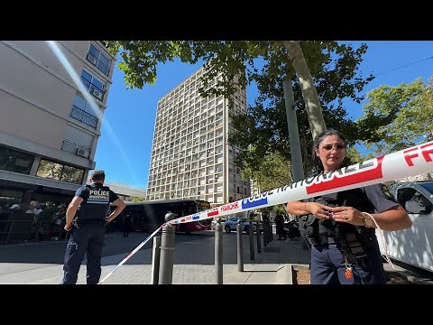 Knife attack in Marseille: police and firefighters on the scene | AFP