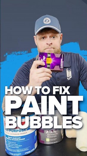 How Do I Fix Paint Bubbles?