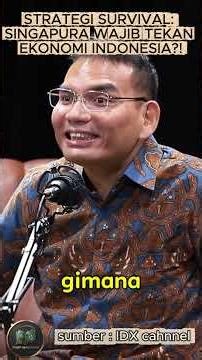 REVERSED LOGIC! Singapore in Recession, Our Rupiah in Distress #shorts