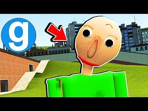 Brand New Baldi's Basics in Education and Learning in Gmod - (Garry's Mod Sandbox Funny Moments)