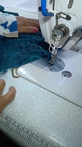 Sewing tips Join the brocade with lining or basting stitch quickly and easily #Sewingtips #sewing #sewingtricks | Karti