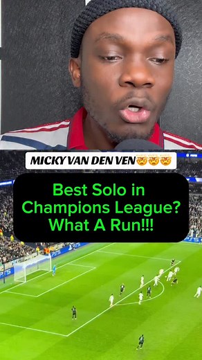 🚨 Is this the Best Solo goal ever in the Champions league history? #championsleague #goal #vanderven | Football Matter