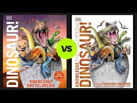 DK Knowledge Encyclopedia Dinosaur! 2025 Edition VS 2014 Edition: Flip Through Review