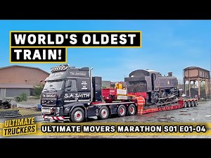 2 Hours of The Biggest and Strangest Trucking Hauls! | Ultimate Movers | Marathon S01 E1-4