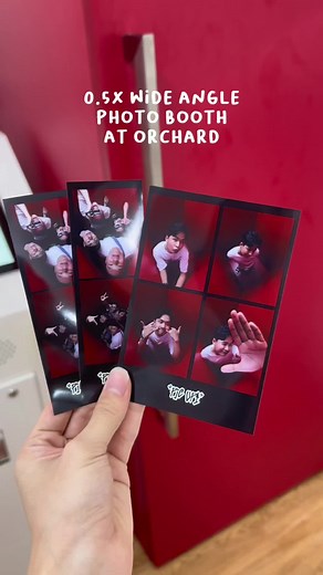 0.5 Wide Angle Photo Booth in Orchard | Pic Up at Lucky Plaza Outlet