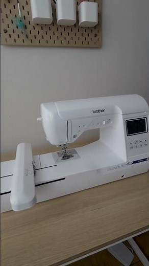 Upgraded from Brother Se600 to Se1900 Embroidery Machine