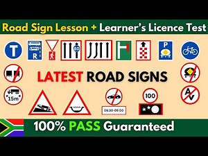 Latest Road Signs For Learner's License Test -2024. (Real Test)- Tough Questions