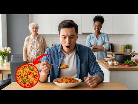 My Korean Husband Tried Nigerian Jollof Rice for the First Time