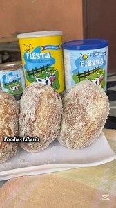 How to make milky donuts. Recipe 4 cups All purpose flour 1 tablespoon instant dry yeast 1 cup room temperature water / milk 1 teaspoon of vanilla essence 4 tablespoons granulated white sugar 2-3 tablespoons margarine or butter 2 medium sized eggs 1 teaspoon of nutmeg Pinch of salt Recipe for milk filling recipe 1 cup powdered milk 1 cup condensed milk 1 teaspoon vanilla extract 2 teaspoons evaporated milk #foodiesliberia #liberiankitchen #fyp #liberianfood | Foodies Liberia