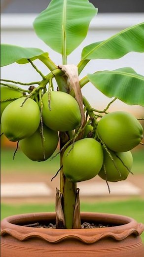 🌱 How to Grow Coconut Tree from Fruit at Home | Step-by-Step Guide