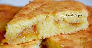 Gâteau moelleux à la confiture de mirabelle