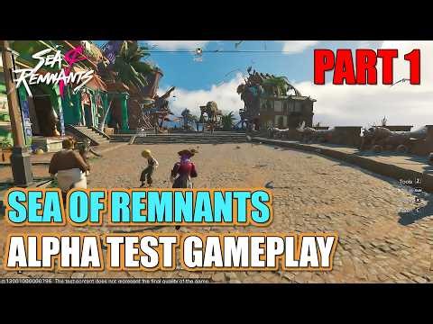 SEA OF REMNANTS – First Alpha Gameplay | Open World Turn-Based RPG