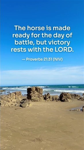 Victory Rests With the LORD | Proverbs 21:31 NIV