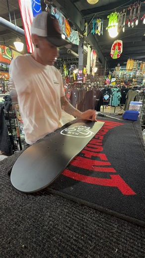 Zero Bam Deck with Bones Wheels Grip Tape Application