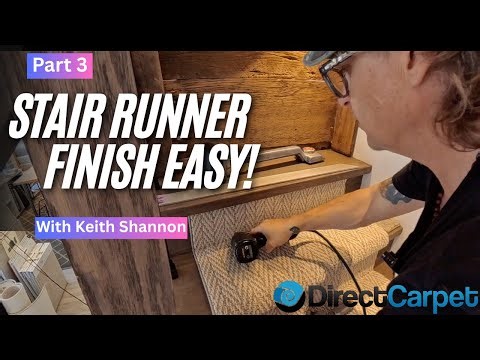 Anderson Tuftex Muslin Stair Runner Finish