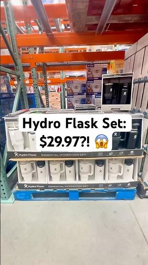 Hydro Flask Set Just $29.97 at Costco!🔥#costcofinds #hydroflask #tumbler