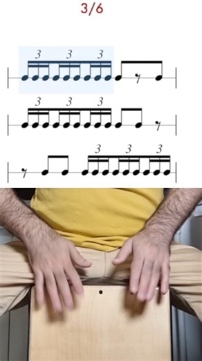 آسان با کاخن – آموزش عملی و جذابEasy Rhythm Reading with Cajon – Fun & Practical Training