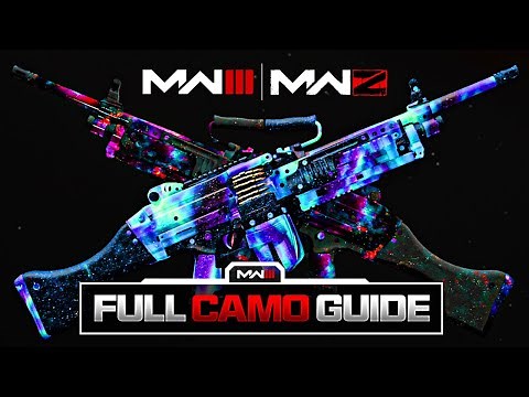 ULTIMATE MW3 Mastery Camo Guide & ALL Unlock Challenges... (MW3 How to Unlock ALL Camos Explained)