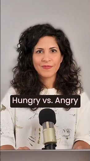 How to pronounce HUNGRY vs. ANGRY