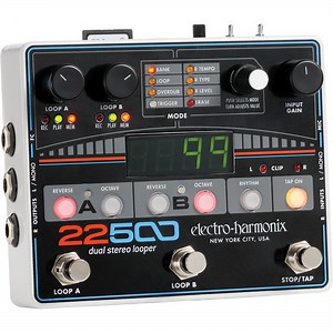 Electro-Harmonix Wants You To Play With Yourself, Ships New 22500 Stereo Looper