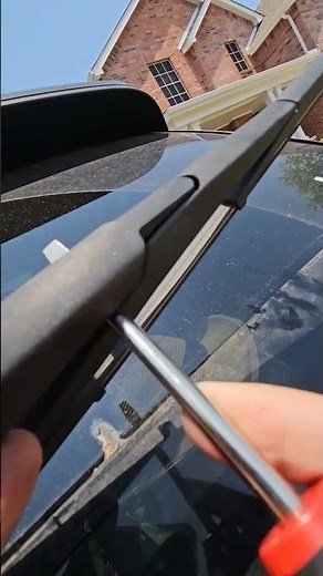 Ford Edge Rear Wiper Blade Change #ford #wiper