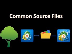 Use the same files in MQL4 and MQL5 code without copying