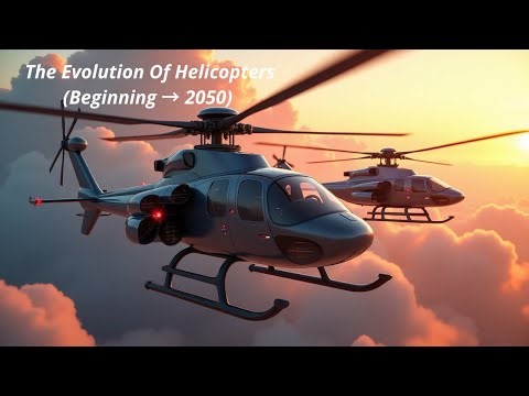 The Evolution Of Helicopters (Beginning → 2050) 🚁🚁🚁