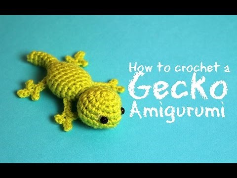 How to crochet a Gecko Amigurumi | World Of Amigurumi