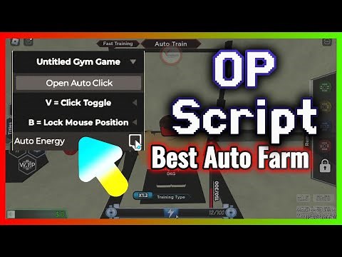 Untitled Gym Game Auto Farm Script - untitled gym game script gui auto farm and tp + money