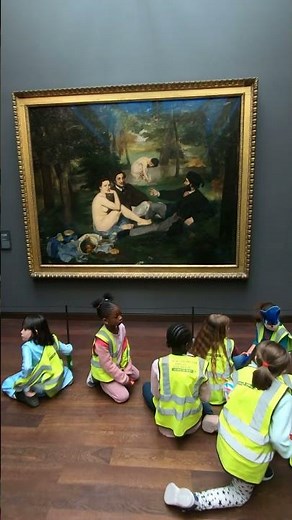 Edouard Manet - Le Déjeuner sur l'herbe (Luncheon on the Grass), 1863.