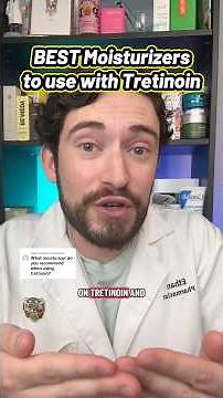 ⭐️ BEST MOISTURIZERS if you use Tretinoin. Pharmacist shares his favorite moisturizers #tretinoin